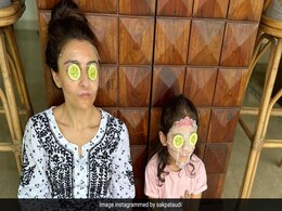Inaaya Kemmu's "Spa Day" With Soha Ali Khan Was Refreshing As Ever With Sheet Masks And Cucumber Slices Inaaya Kemmu's "Spa Day" With Soha Ali Khan Was Refreshing As Ever With Sheet Masks And Cucumber Slices