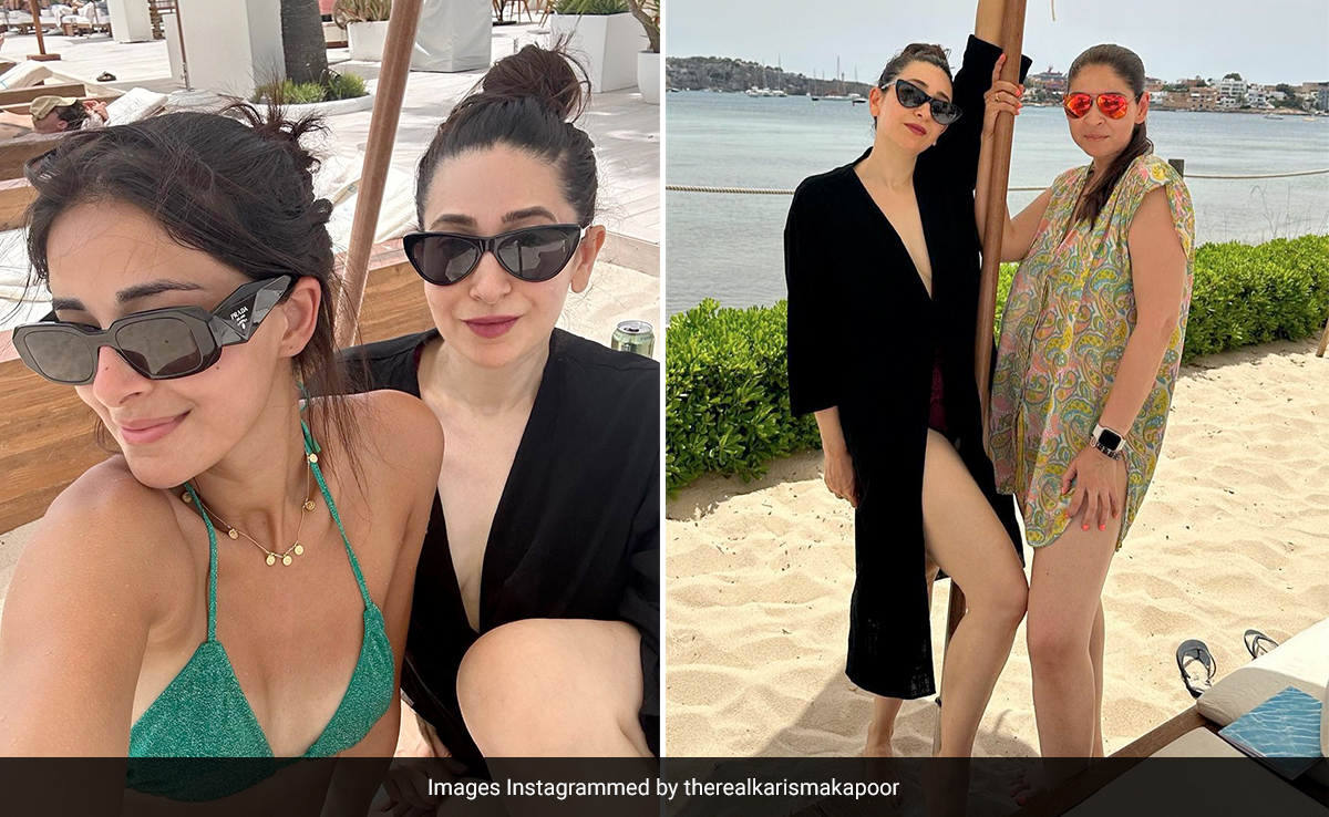Decoding Celeb Beach Style, As Seen On Ananya Panday And Karisma Kapoor