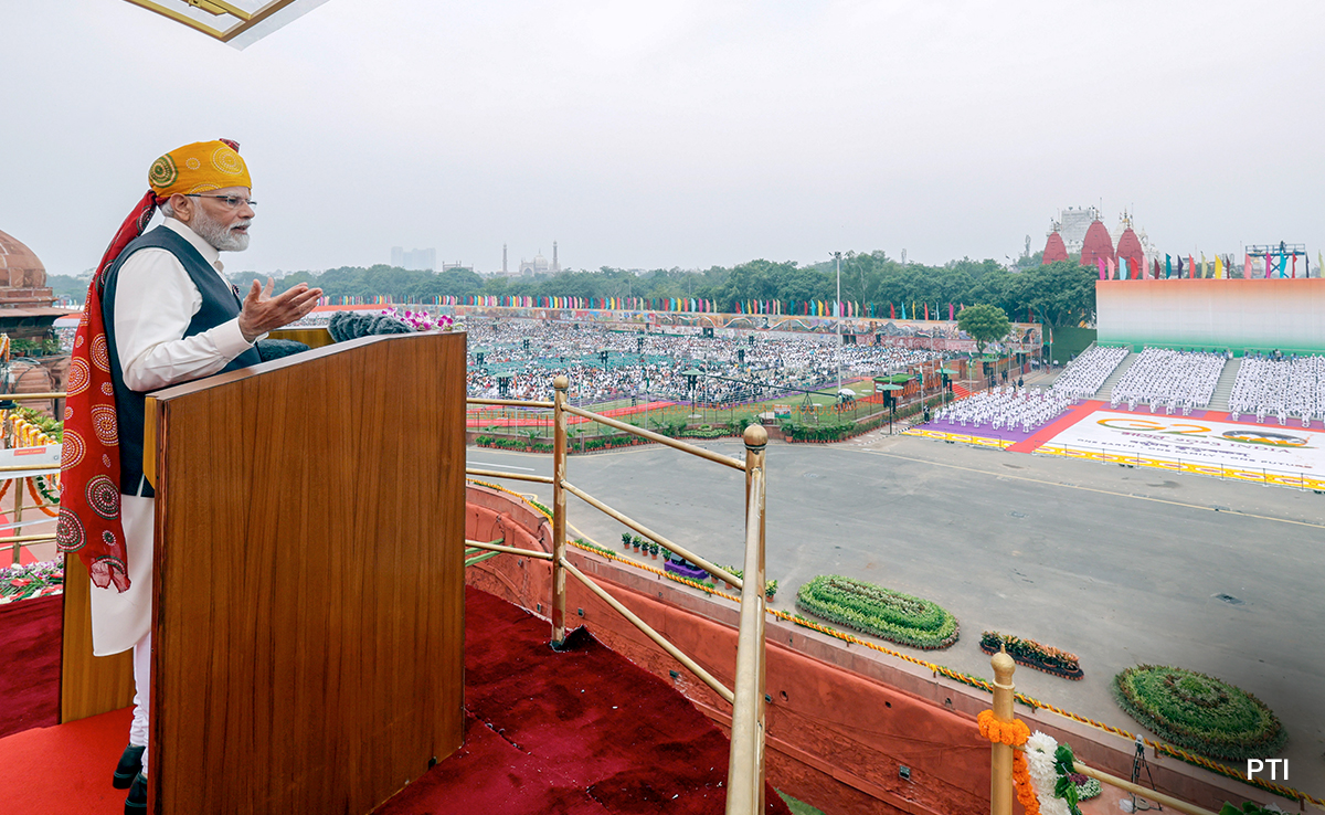 Manipur To Mission 2047: PM Modi's 15 Mantras In Independence Day Speech