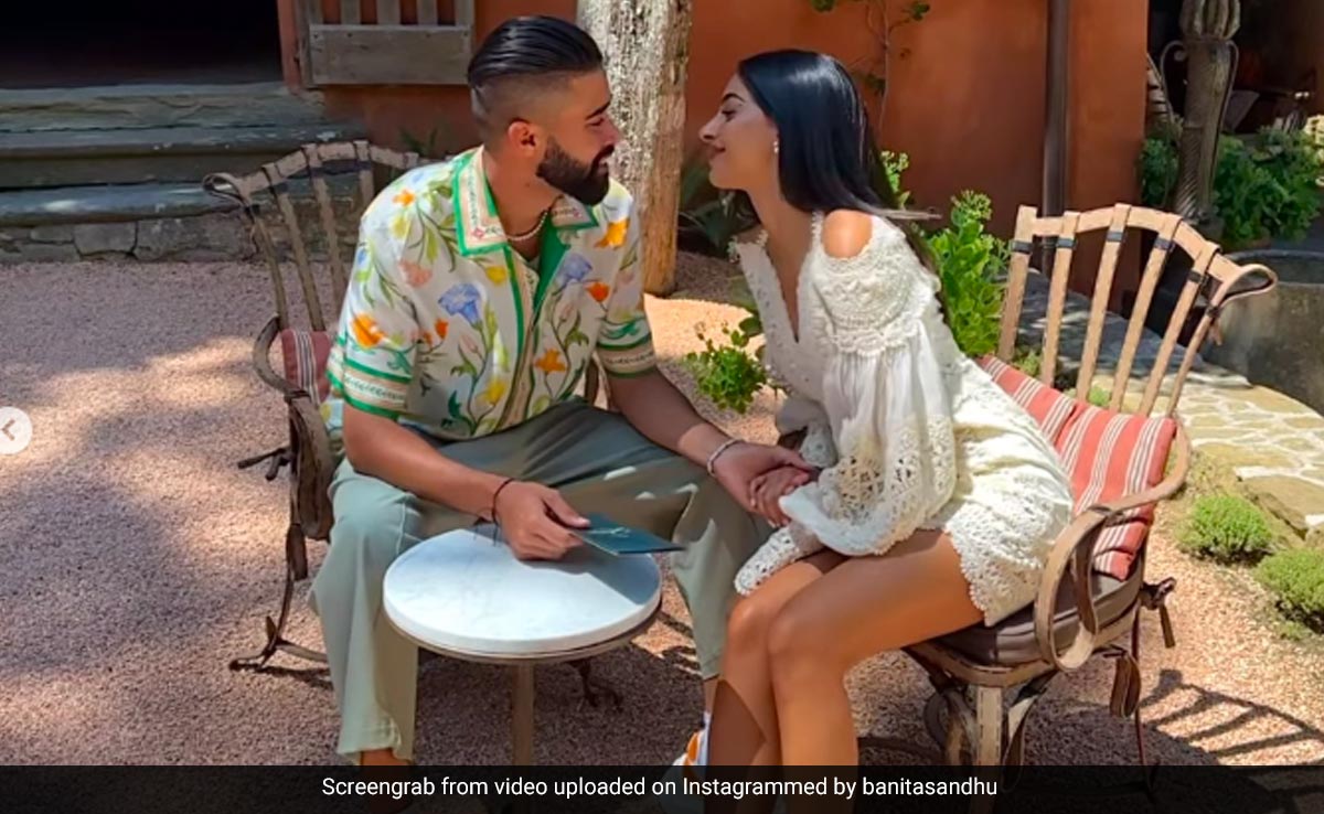 After Viral Kiss Video, AP Dhillon And Rumoured Girlfriend Banita Sandhu Spotted At Party