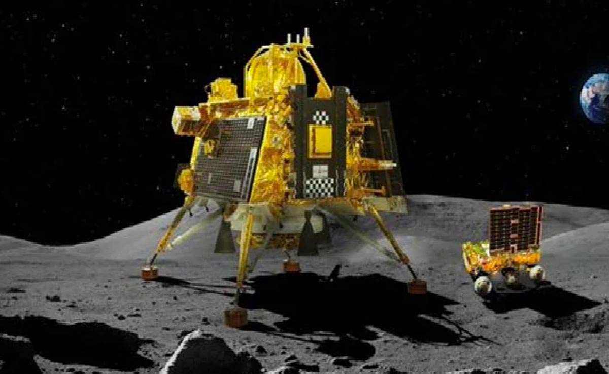 "Hoping For Awakening By...": ISRO Says Moon Lander, Rover In Sleep Mode