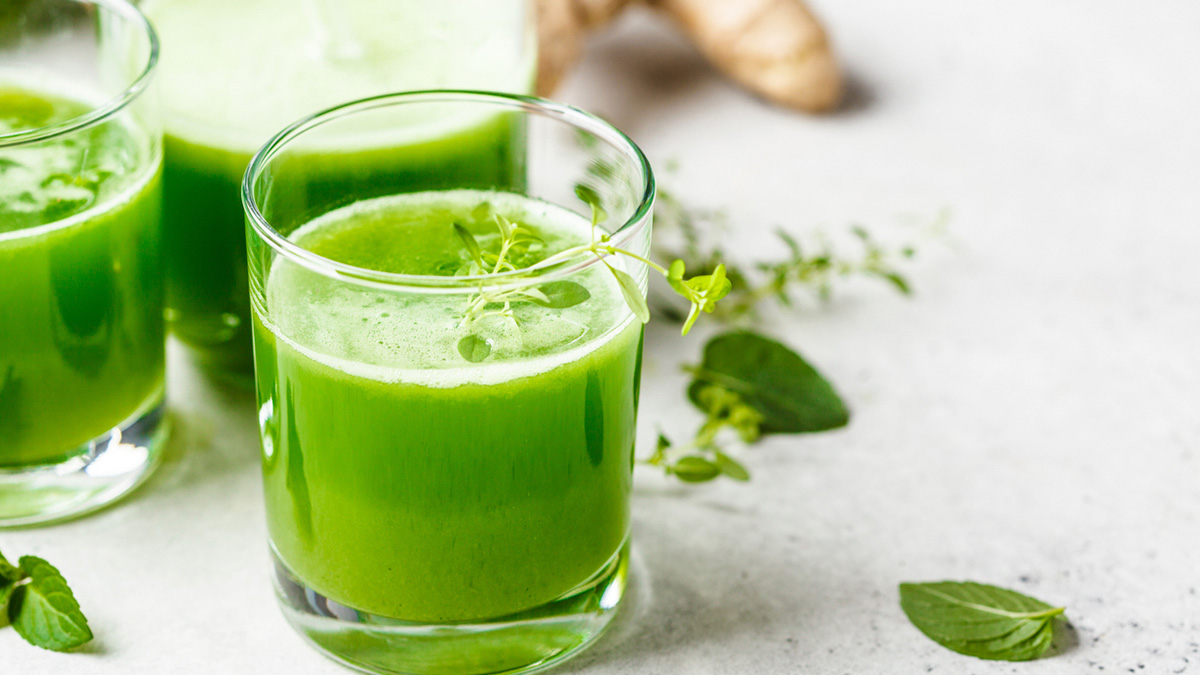 Green juice on an empty stomach can trigger indigestion