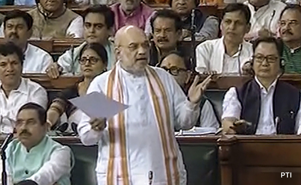 "Attempts To Politicise Issue Shameful": Amit Shah On Manipur Violence