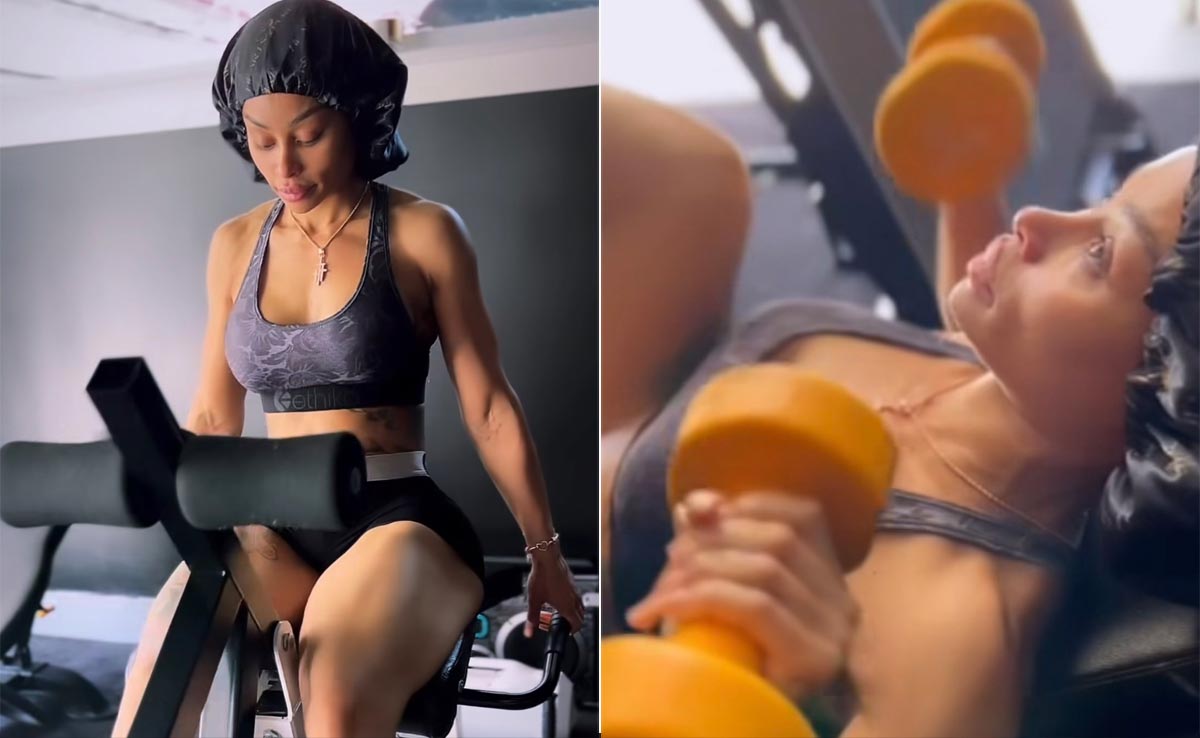 Blac Chyna's Leg Presses Will Set The Fitness Bar High For Your Next Leg Day