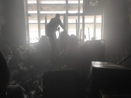 Emergency Ward At AIIMS In Delhi Closed Temporarily After Fire In Hospital Emergency Ward At AIIMS In Delhi Closed Temporarily After Fire In Hospital