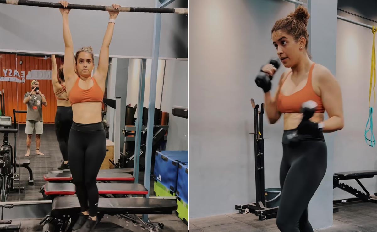 Sanya Malhotra's Intense Workout Is Work Week Motivation At Its Best