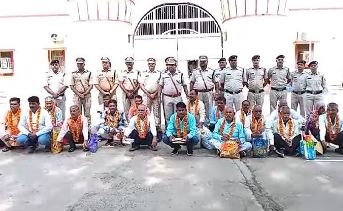 ग्वालियर :  स्वतंत्रता दिवस के मौके पर 21 कैदियों को मिली 'आजादी'