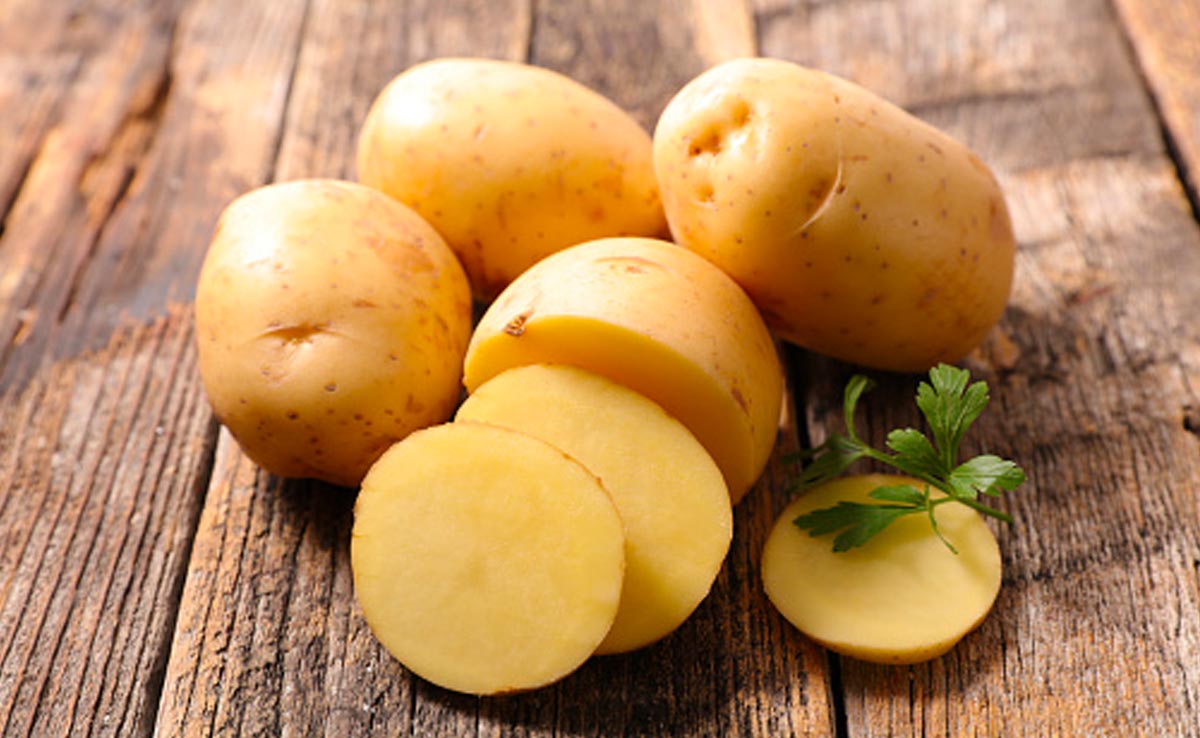 Potatoes are a good source of potassium