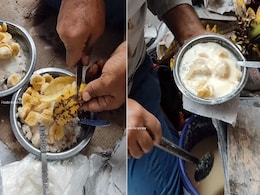This Unique Poha Made With Rasgulla And Curd Confuses Internet This Unique Poha Made With Rasgulla And Curd Confuses Internet