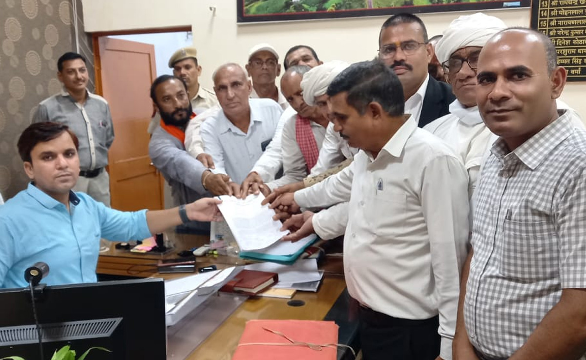 बांसवाड़ा: सरदार पटेल बोर्ड का गठन करने की मांग, कलेक्टर को सौंपा ज्ञापन