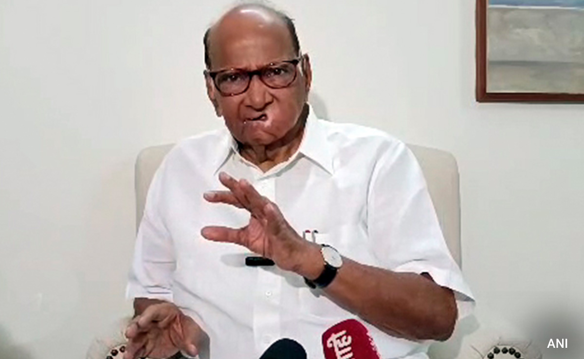 On Israel-Palestine Issue, Sharad Pawar Jabs BJP, Welcomes PM's Statement