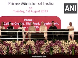 PM, Sharad Pawar's "Candid" Chat On Stage Days After Maharashtra Switch PM, Sharad Pawar's "Candid" Chat On Stage Days After Maharashtra Switch