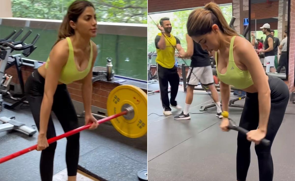 Nikki Tamboli's Killer Ab Workout That "Burns So Good" Is Just The Kind Of Weekday Workout Motivation Needed
