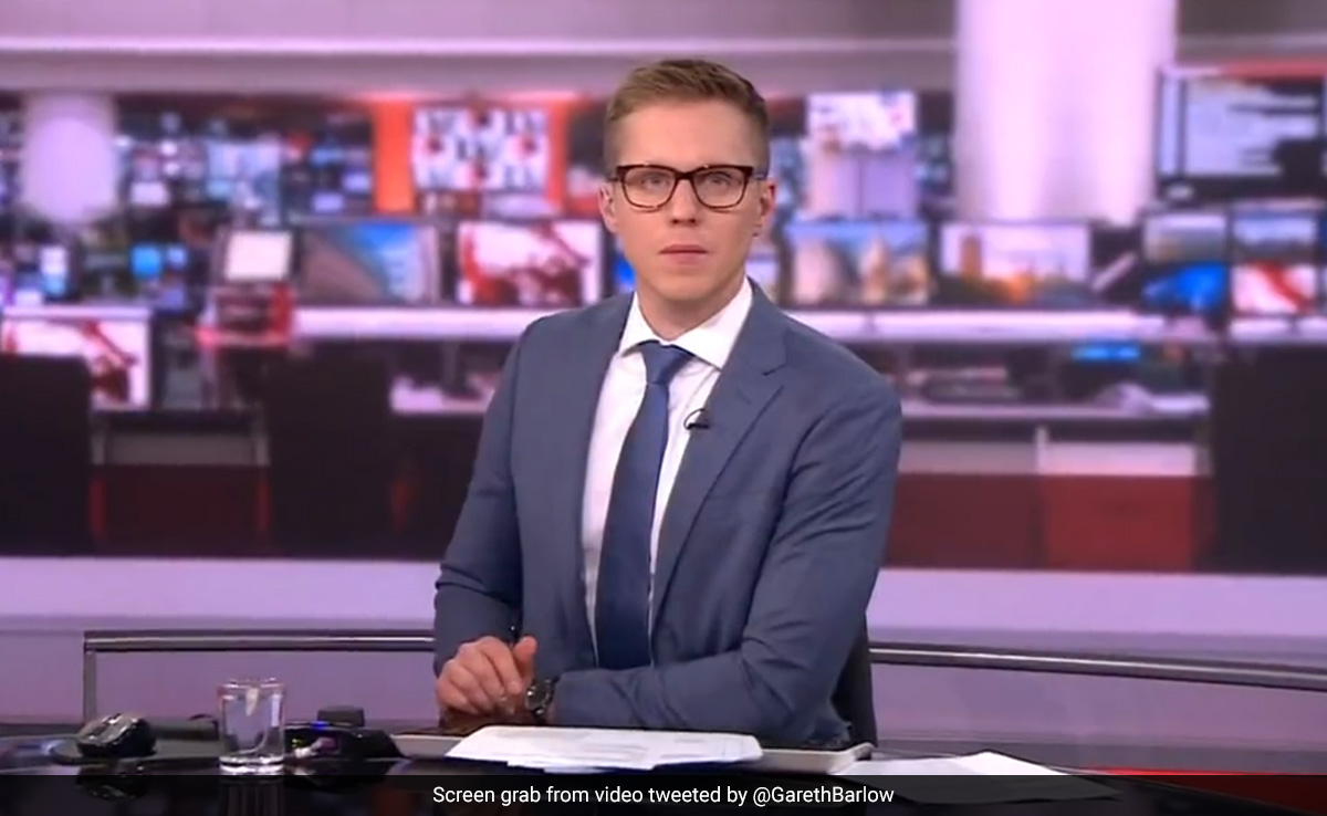 Watch: BBC Anchor's Hilarious Slip Of Tongue During Live Broadcast Leaves Internet In Splits