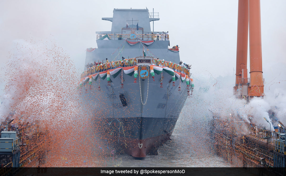 "We Build Our Navy To Secure National Interest, Not To Compete": Navy Chief