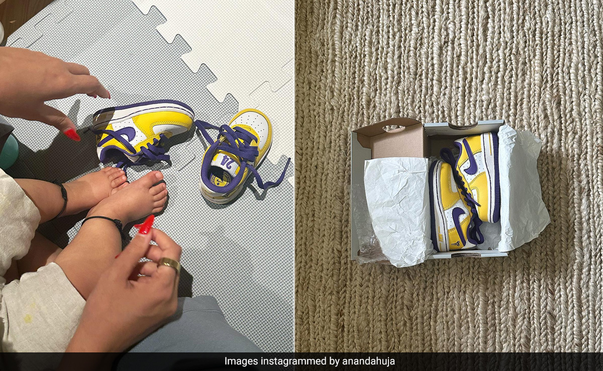 At Age 1, Vayu Ahuja Is Already A Sneakerhead Like His Dad With These ₹42K Kicks