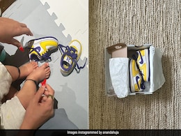 At Age 1, Vayu Ahuja Is Already A Sneakerhead Like His Dad With These ₹42K Kicks At Age 1, Vayu Ahuja Is Already A Sneakerhead Like His Dad With These ₹42K Kicks