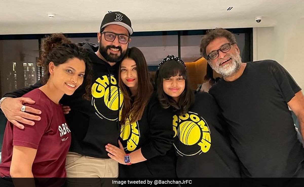 Inside <i>Ghoomer</i> Screening With Abhishek Bachchan, His Wife Aishwarya And Daughter Aaradhya