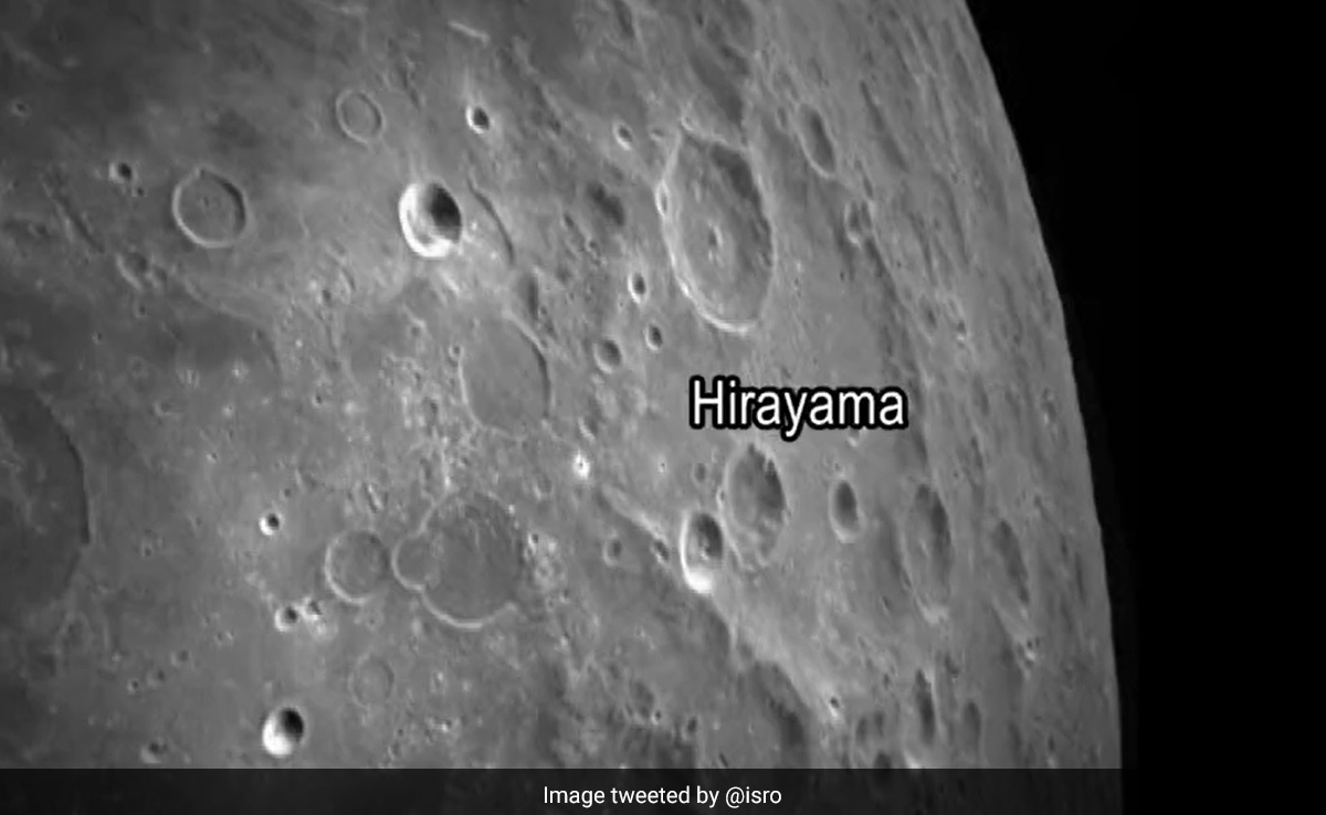 Chandrayaan-3's Latest Pics Show Moon 70 Km Away Ahead Of Touchdown