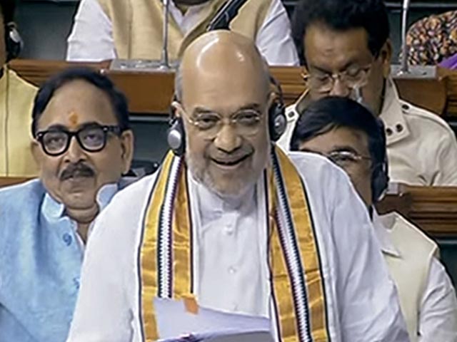 दिल्ली सेवा बिल को लेकर चर्चा के लिए लोकसभा में बैठे विपक्षी नेताओं पर अमित शाह का तंज