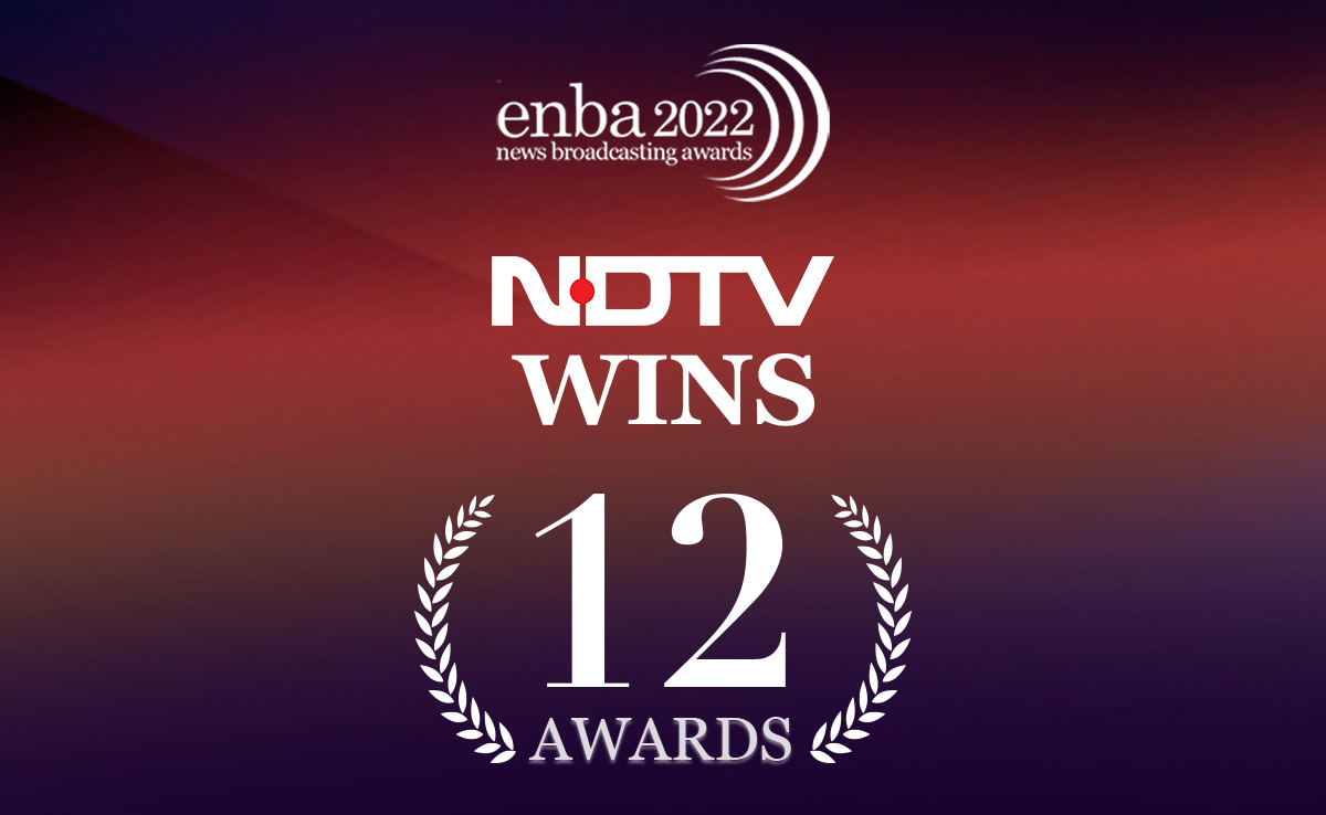 NDTV Bags 12 Awards At ENBA 2022, Recognition For 'Journalism Of Trust' NDTV Bags 12 Awards At ENBA 2022, Recognition For 'Journalism Of Trust'