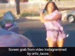 Woman In US Thrashes Taco Vendor When Asked To Pay For Food, Arrested