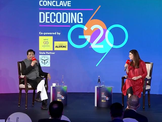 "Aiming For 35 Trillion Dollar Economy In 25 Years": Piyush Goyal At NDTV Conclave