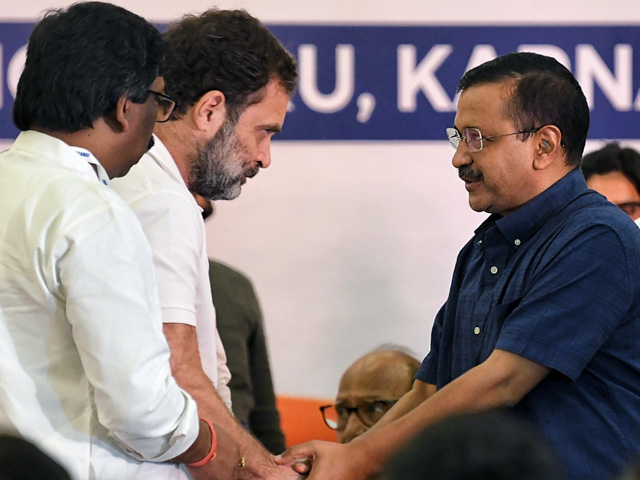 Row Over Congress Leader's "All 7 Seats In Delhi" Comment, AAP Reacts