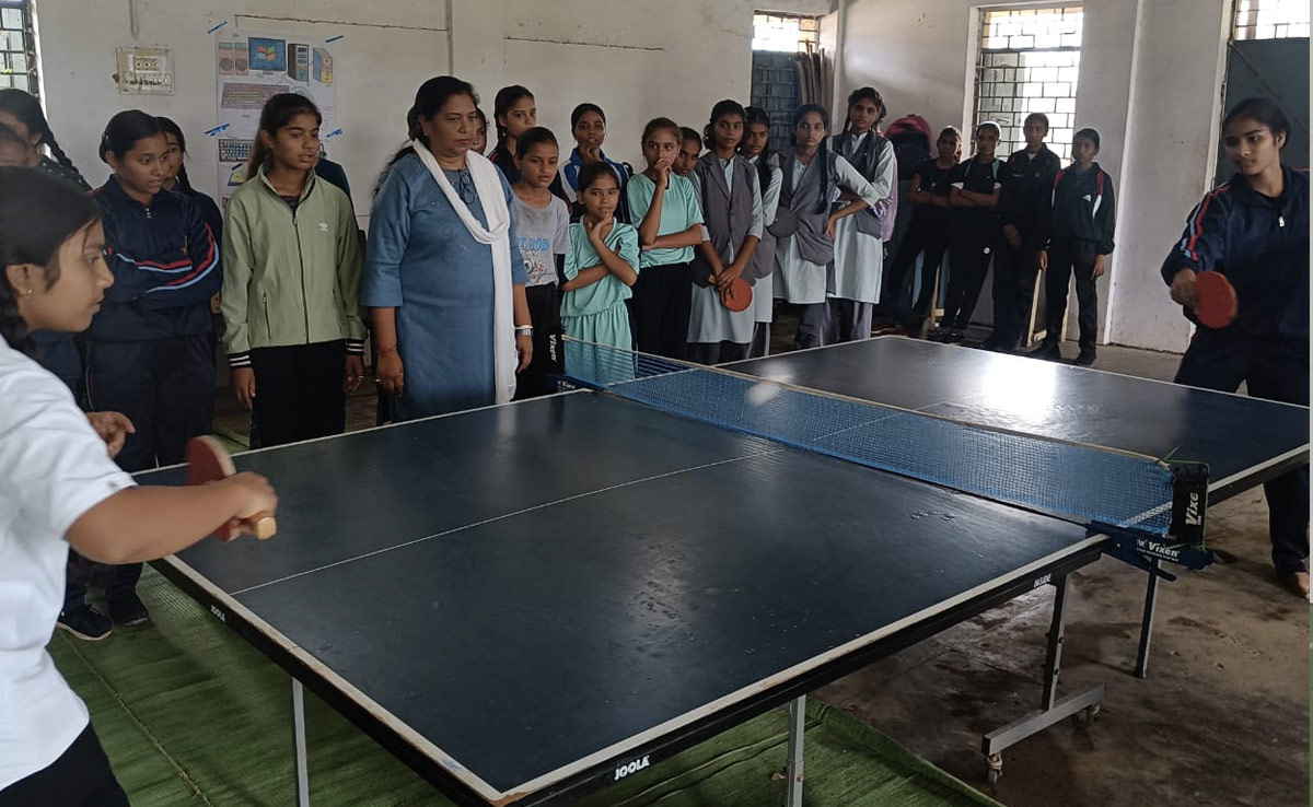बालाघाट : टेबिल टेनिस प्रतियोगिता में जिले के कई छात्र-छात्राओं ने लिया हिस्सा