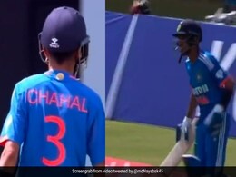 चहल के साथ 'खेल' हो गया, बिना बताए बैटिंग करने उतरे, फिर हुआ कुछ ऐसा 'कन्फ्यूजन', देखकर दुनिया हुई हैरान, Video चहल के साथ 'खेल' हो गया, बिना बताए बैटिंग करने उतरे, फिर हुआ कुछ ऐसा 'कन्फ्यूजन', देखकर दुनिया हुई हैरान, Video