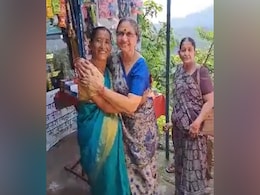 Watch: When PM's Sister Met Yogi Adityanath's Sister At Uttarakhand Temple Watch: When PM's Sister Met Yogi Adityanath's Sister At Uttarakhand Temple