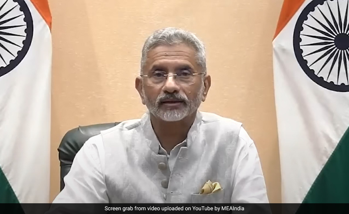 "India's Responsibility To Bring Divided World Together": S Jaishankar