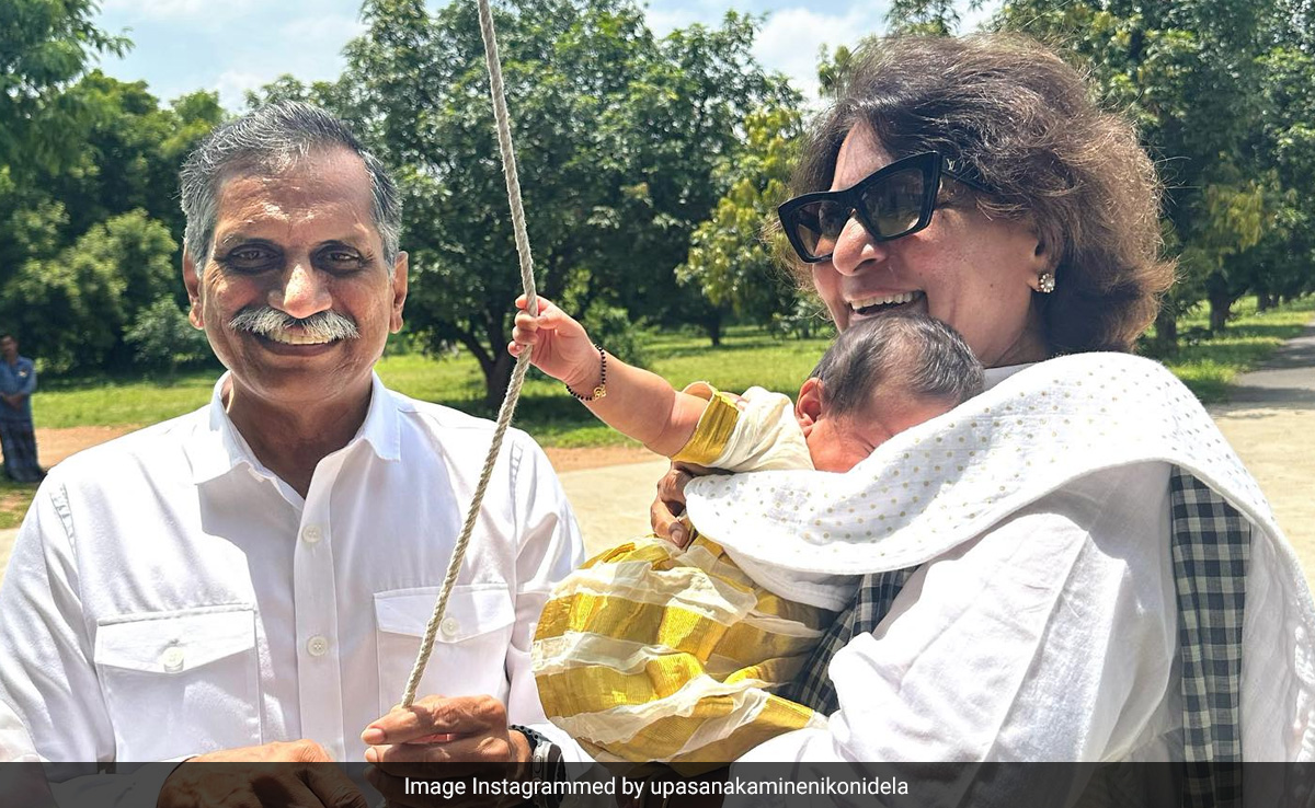 "Klin Kaara's First Independence Day": How Ram Charan And Upasana Kamineni's Baby Daughter Celebrated