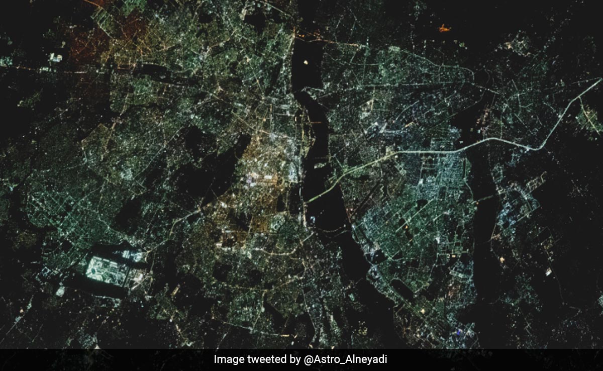 On Independence Day, UAE Astronaut Shares Stunning Pic Of New Delhi From Space