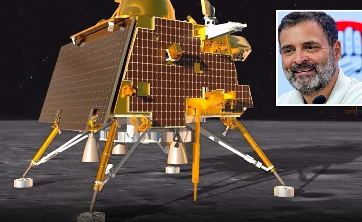 चंद्रयान-3 की सफल ‘लैंडिंग’ वैज्ञानिक समुदाय की प्रतिभा और कड़ी मेहनत का परिणाम: राहुल गांधी