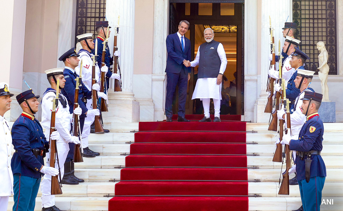 यूनान के प्रधानमंत्री मित्सोटाकिस दो दिवसीय राजकीय यात्रा पर आएंगे भारत यूनान के प्रधानमंत्री मित्सोटाकिस दो दिवसीय राजकीय यात्रा पर आएंगे भारत
