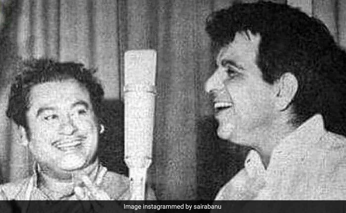On Kishore Kumar's Birth Anniversary, A Pic With Dilip Kumar Shared By Saira Banu