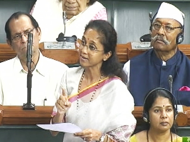 BJP Toppled 9 Governments In 9 Years: NCP's Supriya Sule In No-Trust Debate