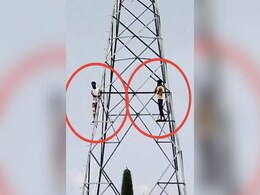 फाइनल मुकाबले में अंपायर ने दिया ऐसा फैसला कि टावर पर चढ़ गए खिलाड़ी फाइनल मुकाबले में अंपायर ने दिया ऐसा फैसला कि टावर पर चढ़ गए खिलाड़ी