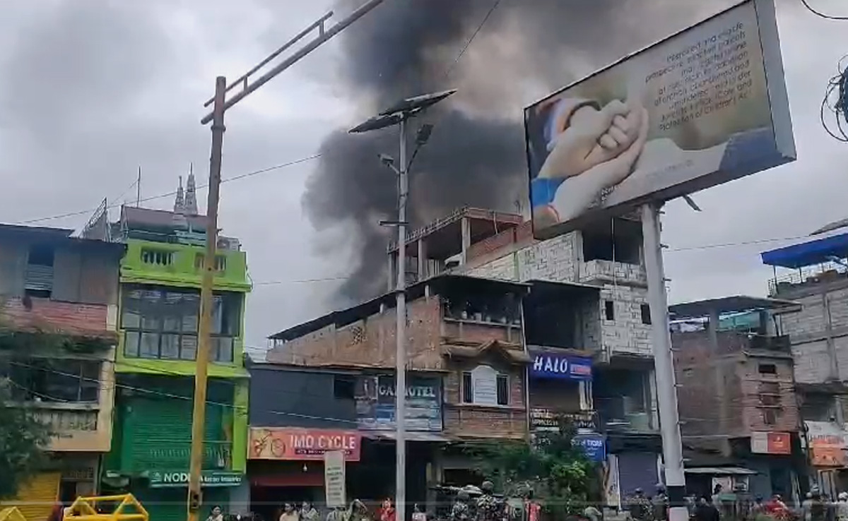 2 Days Ahead Of Crucial Assembly Session, Fresh Arson In Imphal