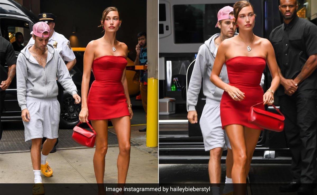 Hailey Baldwin And Justin Bieber Looked Like They Got Different Dress Codes For The Same Event
