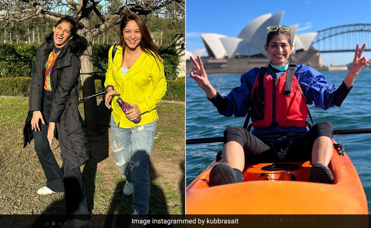20 Years After <i>Dil Chahta Hai</i> Inspired Her, Kubbra Sait's Finally Made It To Australia For An Adventurous Vacation