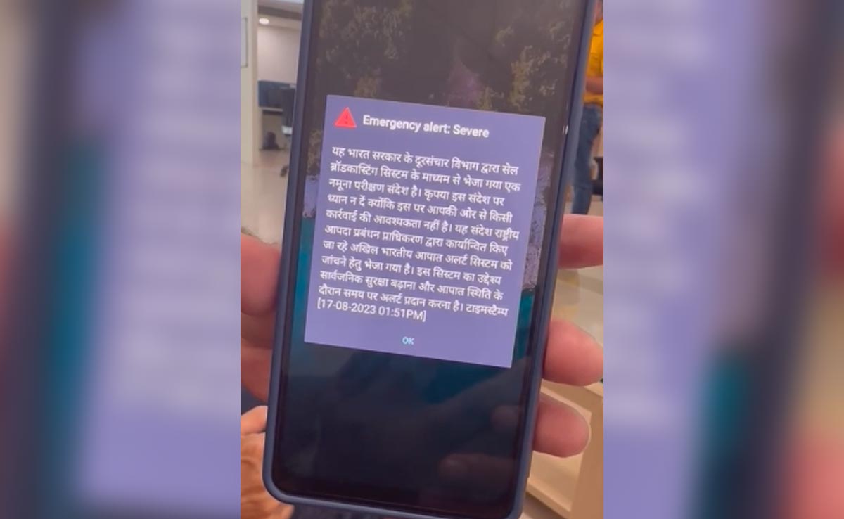 Received An Emergency Alert On Your Phone Today? Here's What It Means