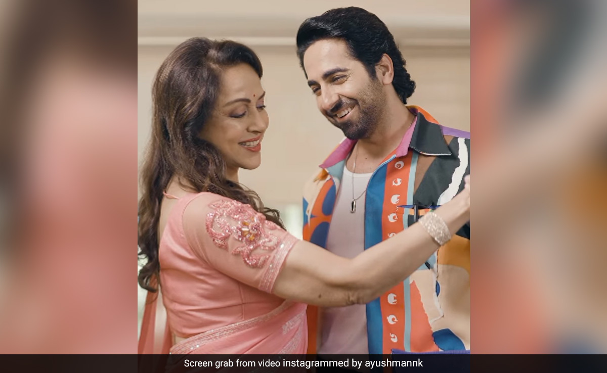 When Dream Girl Met Dream Girl: Ayushmann Khurrana Dances With OG Hema Malini