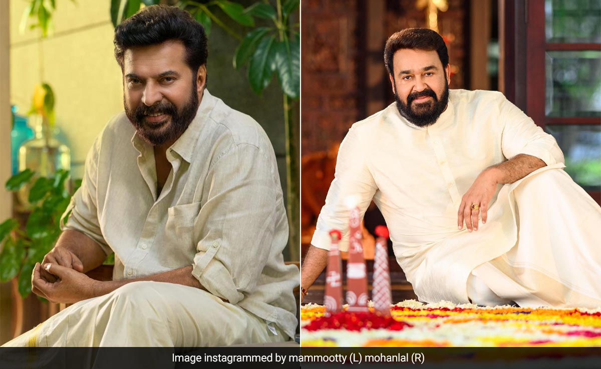 From Mohanlal To Mammootty, Best Of Men's Onam 2023 Fashion From These Stylish South Stars