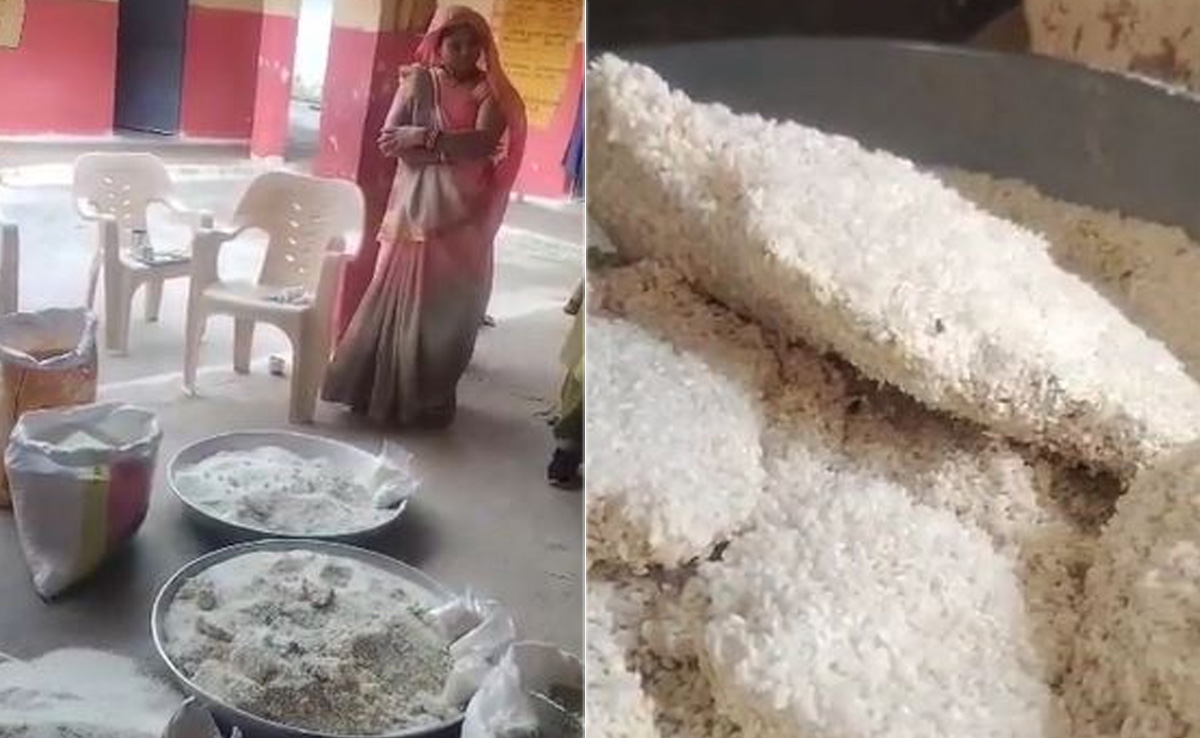 दमोह : गर्ल्स हॉस्टल पर छापा, कीड़े लगे 75 किलो चावल समेत अन्य चीजें जब्त