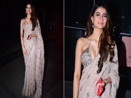 Palak Tiwari's Sparkling <i>Saree</i> With A Bralette Blouse Gave Ethnic Dressing A Modern Touch Palak Tiwari's Sparkling <i>Saree</i> With A Bralette Blouse Gave Ethnic Dressing A Modern Touch