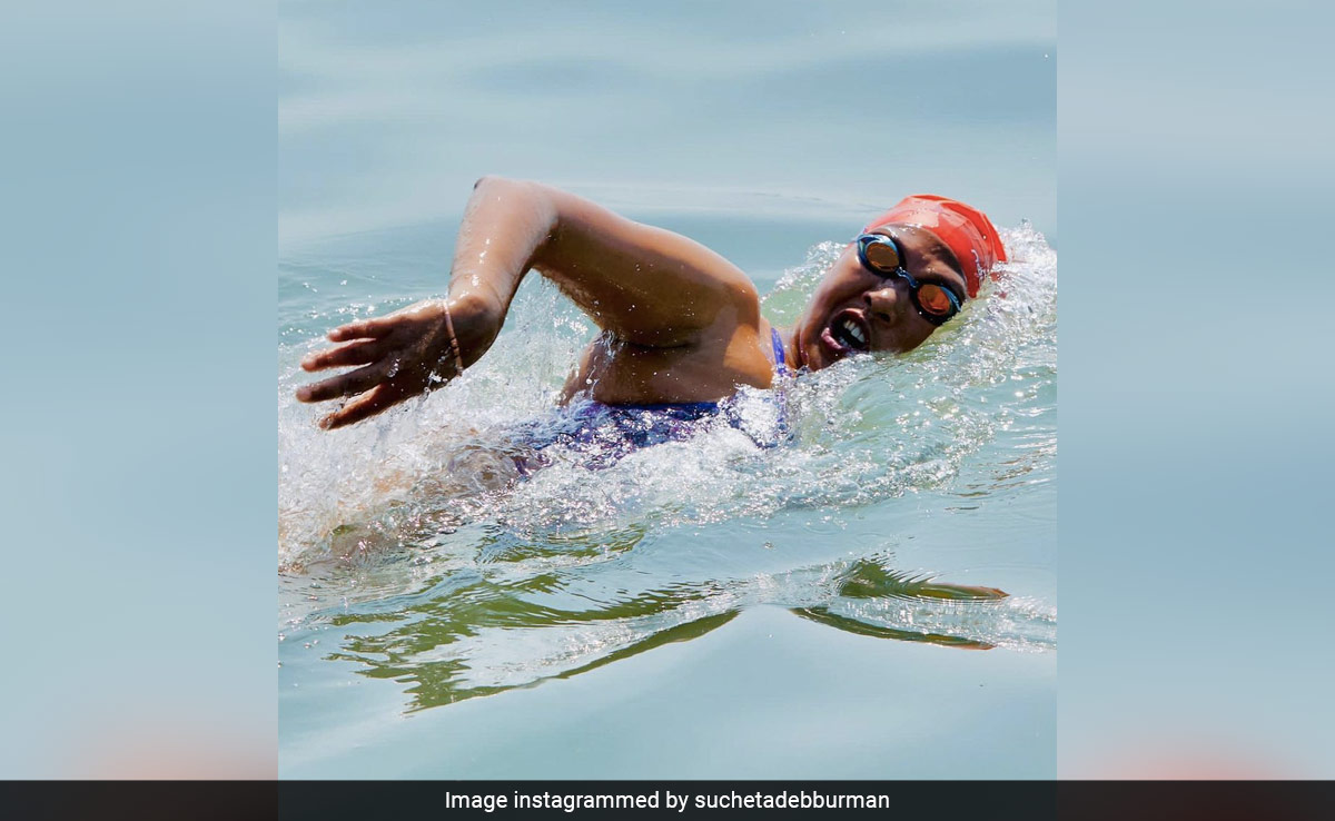 Watch: Woman Swims For 36 Km From Worli Sea Link To Gateway Of India, Internet Impressed