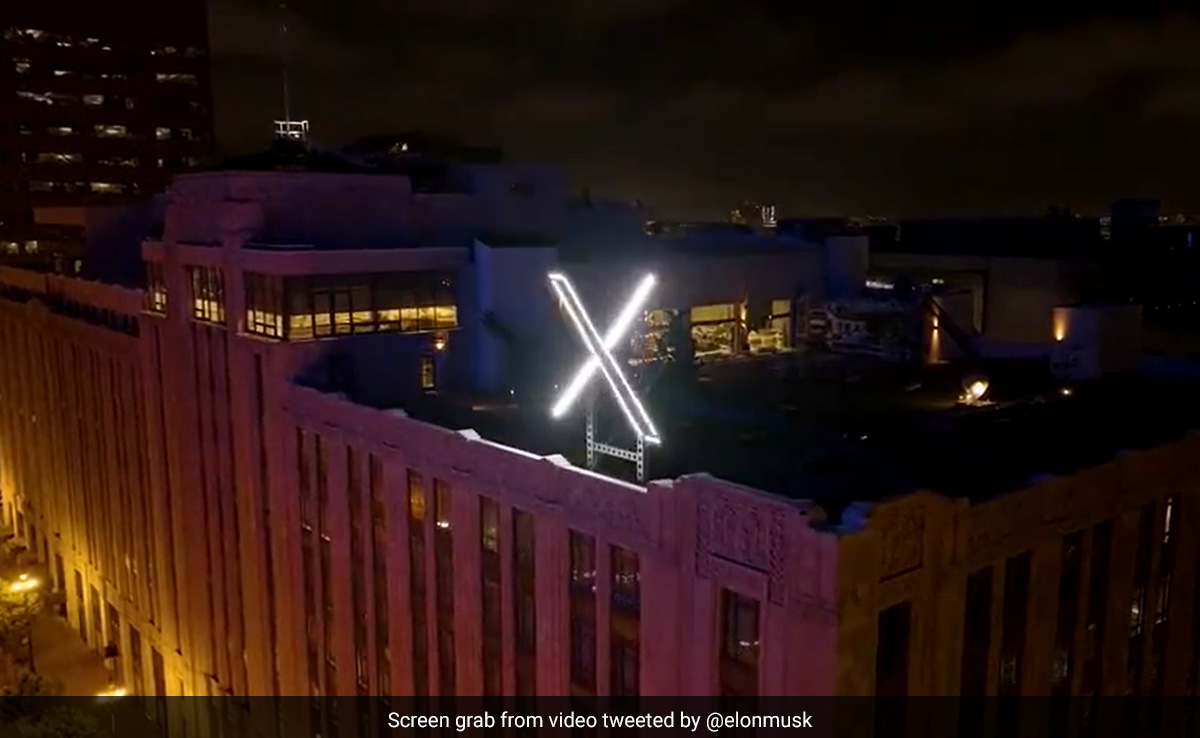 'X' Sign Removed From Twitter Headquarters After Neighbours Complain
