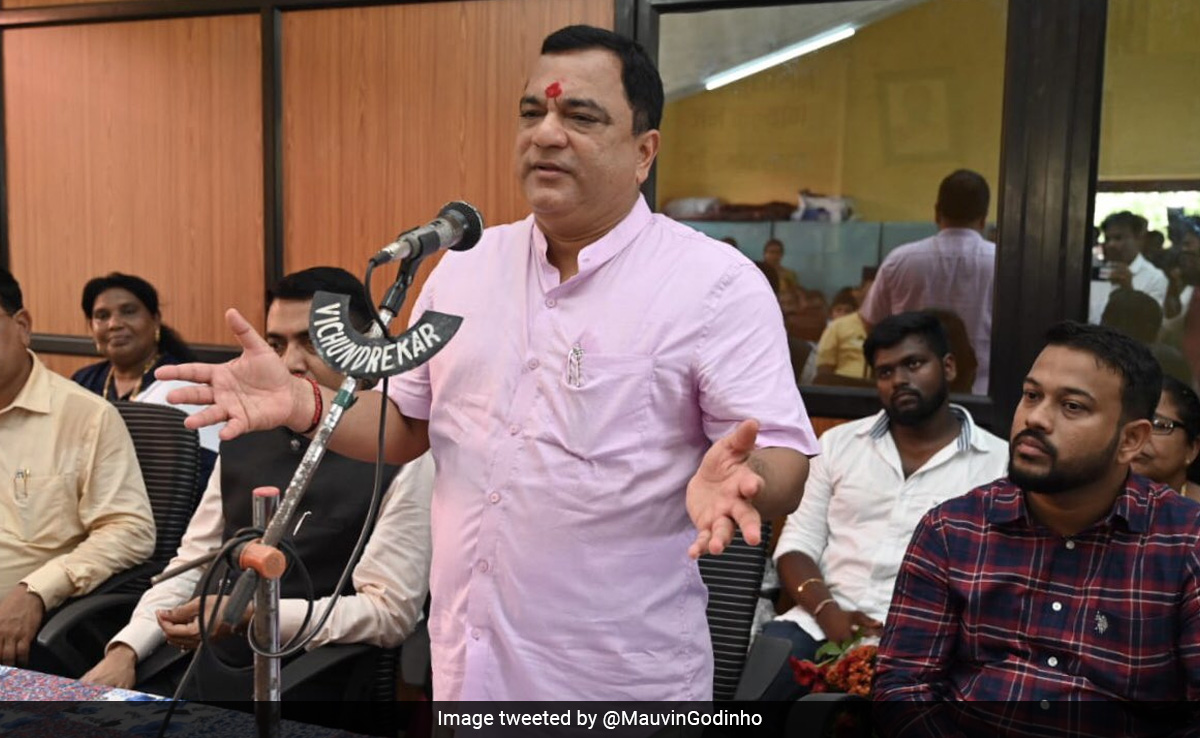 Goa Minister Complains To Cops Over "Derogatory Post" Linking Him To Woman